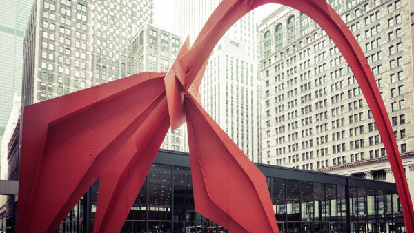 Calder's Flamingo