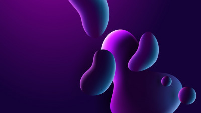 OnePlus 7T Pro, stock, bubble, abstract