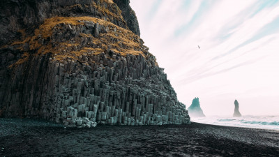 Reynisfjara, Black Pebble beach