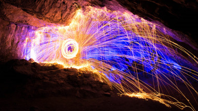Burning ring of fire