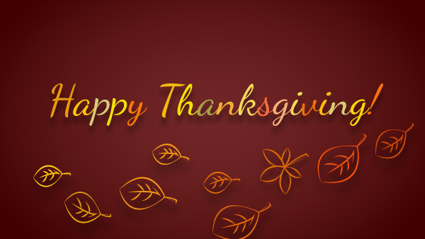 Happy Thanksgiving
