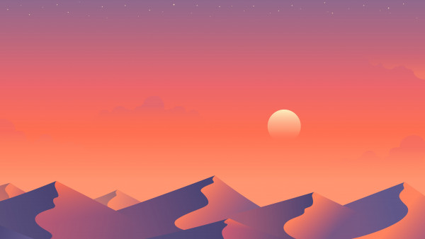 Illustration: Desert nights 2