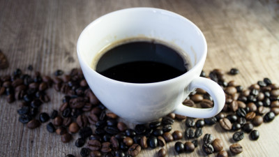 Coffee arabica and coffee beans