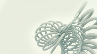 3d twisted shape