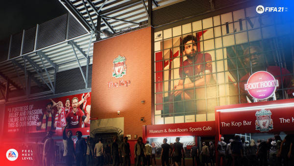 FIFA 21 Liverpool Stadium