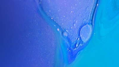 The blue abstract