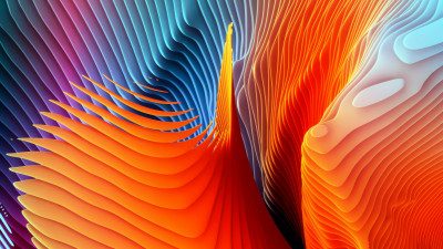 Colorful spirals