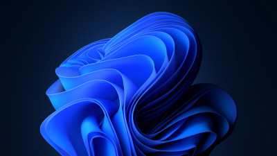 Windows 11 blue abstract