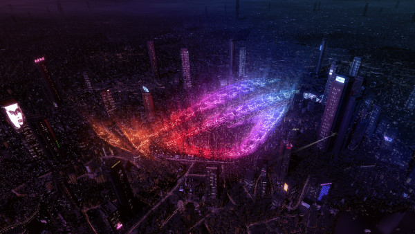 City lights by Asus ROG