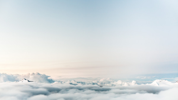 Floating on clouds