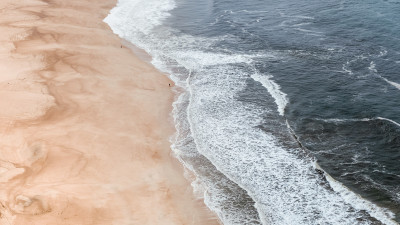 Super photo with Nazare beach, Portugal