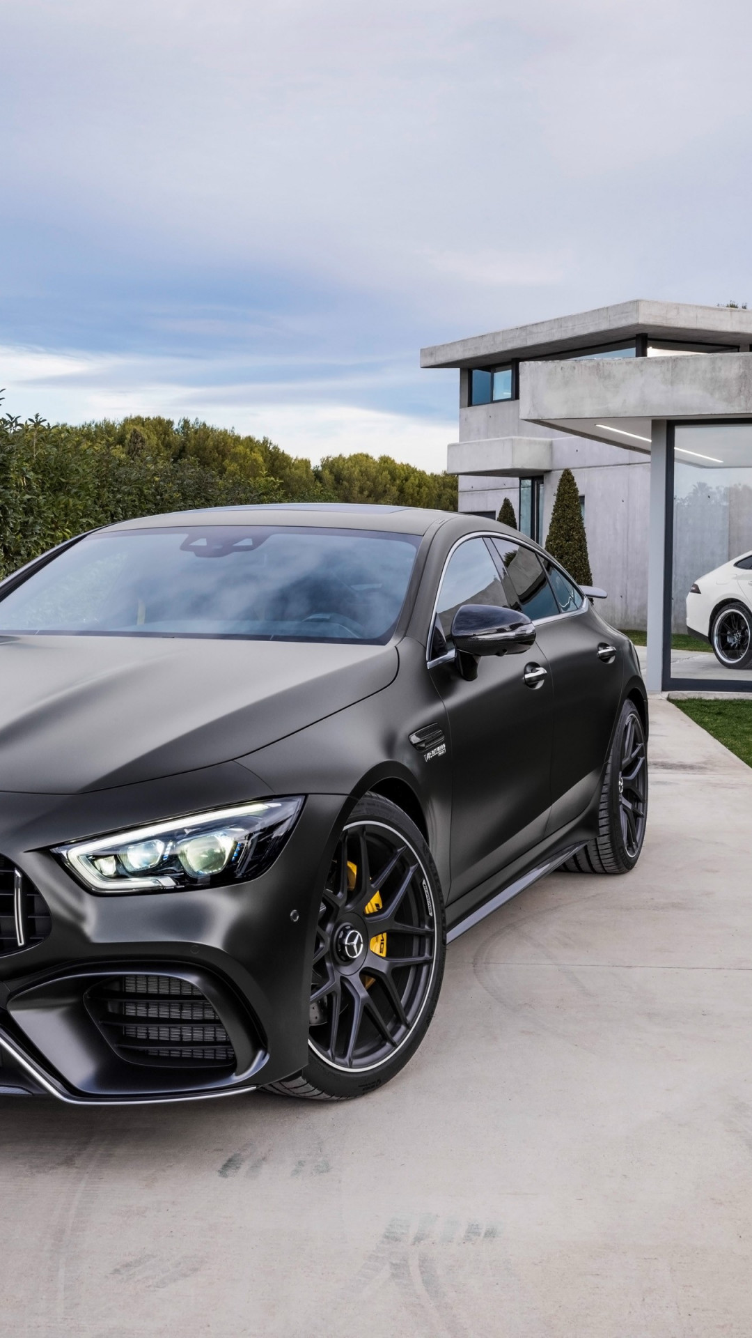 Mercedes AMG GT 4 Door Coupe wallpaper 1080x1920