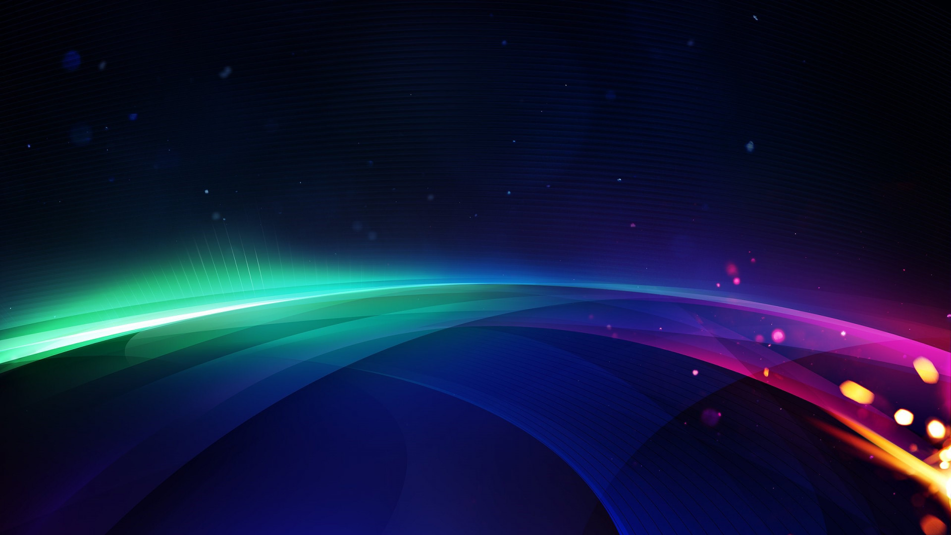 Platform, abstract digital art wallpaper 1920x1080
