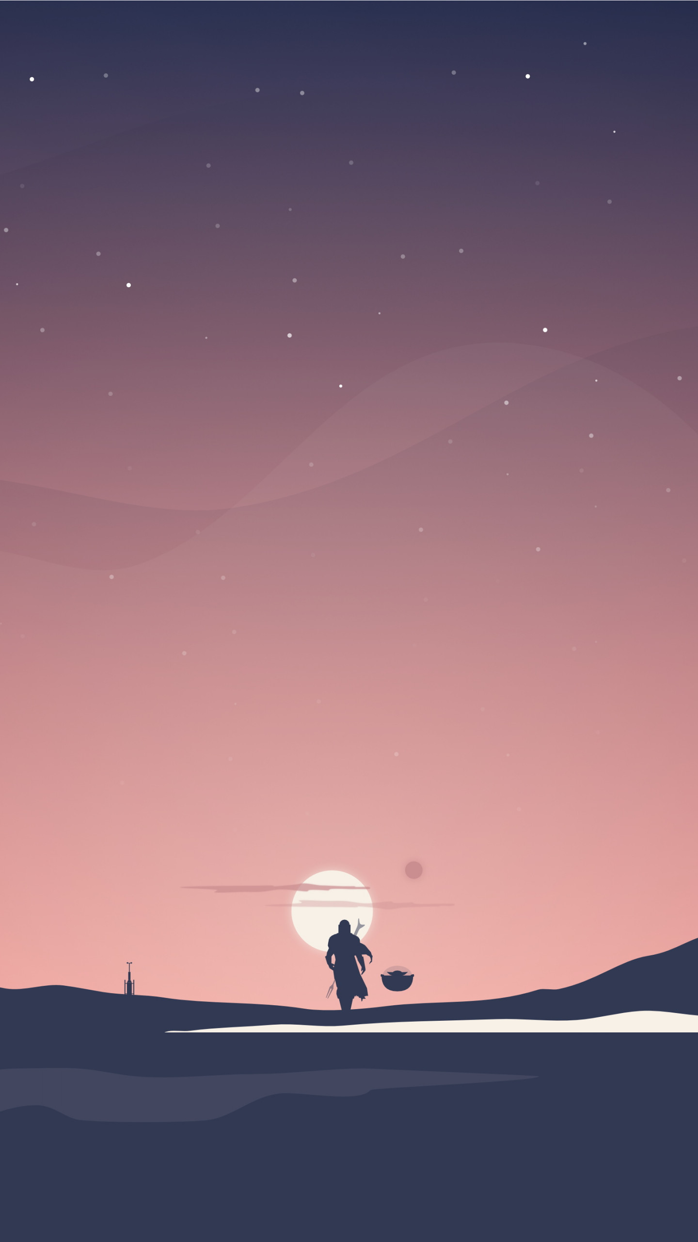 The Mandalorian wallpaper 1440x2560
