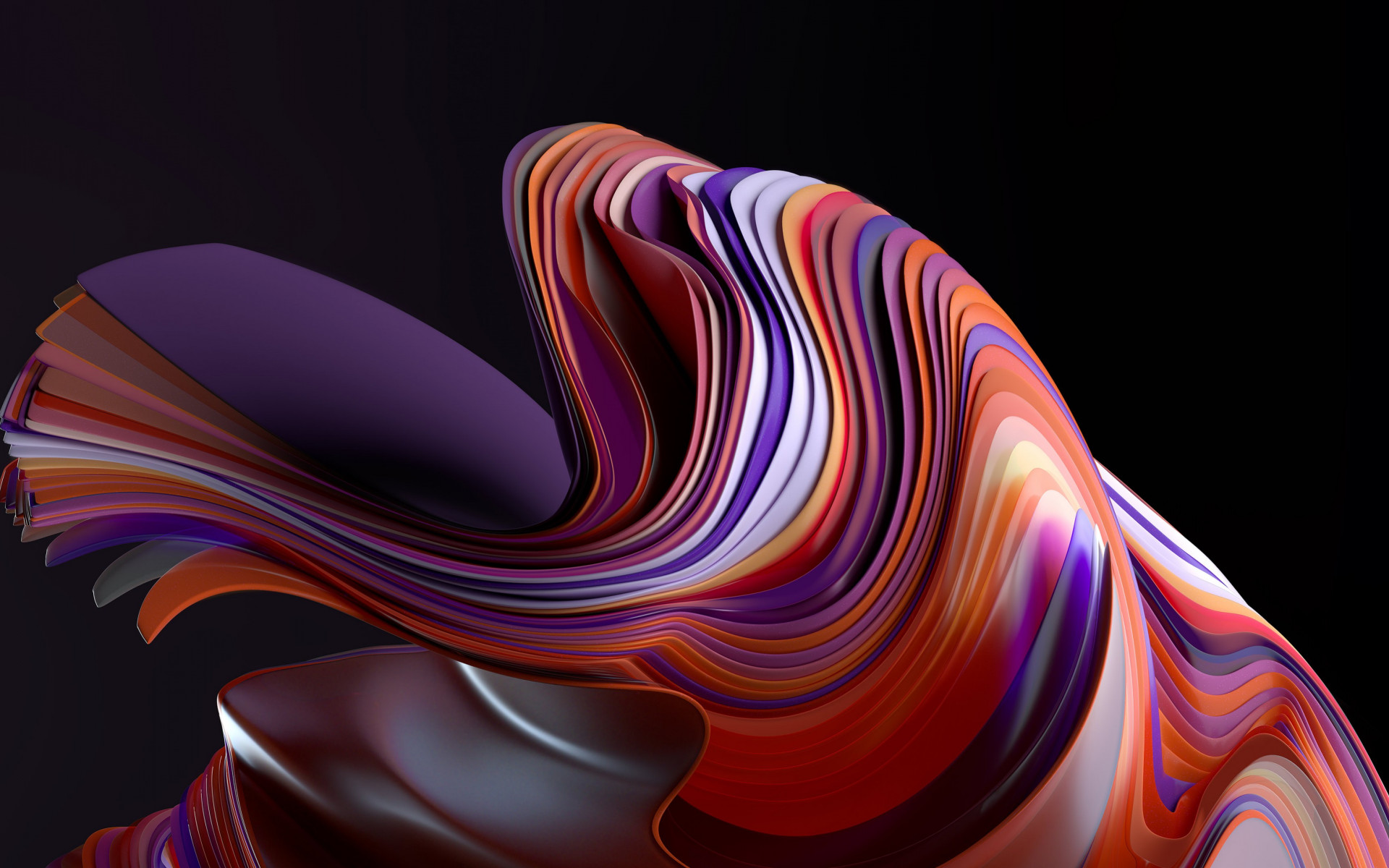 Windows 11 3D Abstract wallpaper 1920x1200